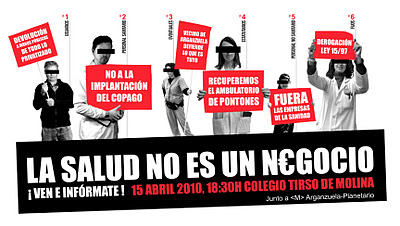 Contrainforme al modelo de privatización de la Sanidad