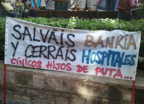 Salvar a Bankia para cerrar hospitales
