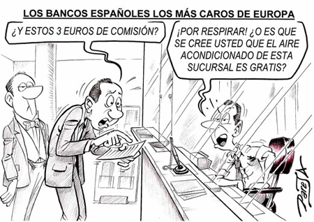 Los bancos pueden cobrar lo que quieran en comisiones