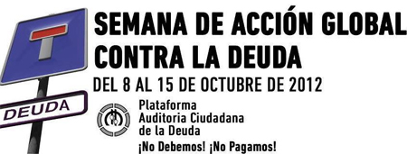 Programa de actividades de la Semana de la deuda en Madrid