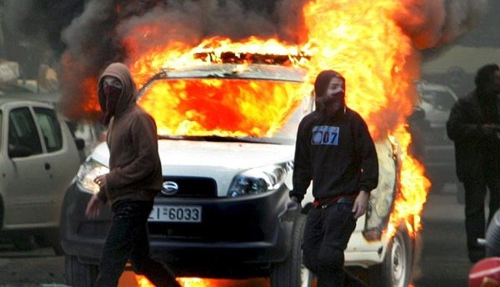 Revueltas sociales en Grecia