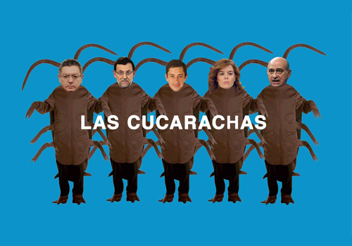 Las cucarachas - Vídeo de la PAH dedicado a la #Leymordaza del Partido Popular
