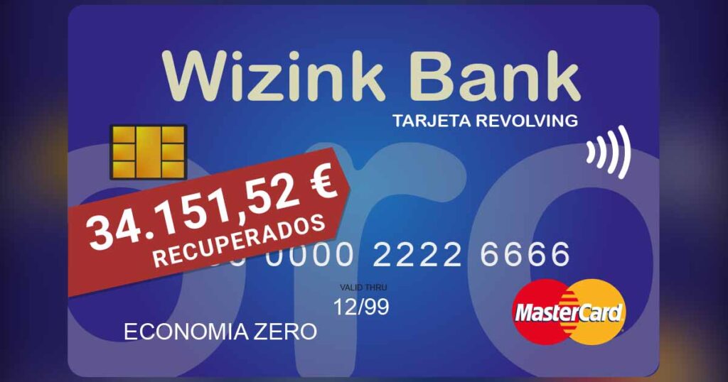 Un Juzgado condena a Wizink a devolver 34.151,52€ tras desestimar la apelación