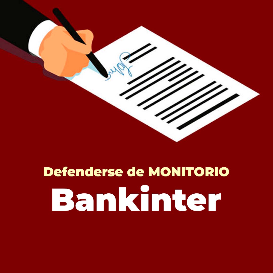 Oposición monitorio Bankinter